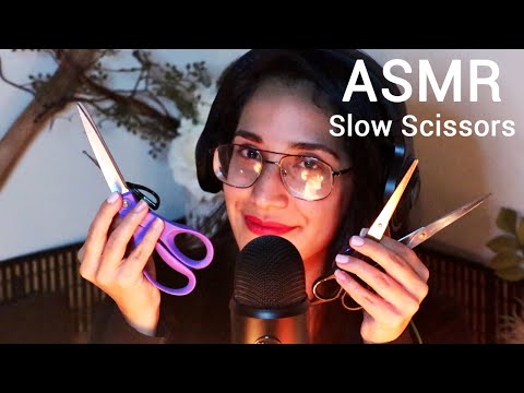 ASMR Slow Scissors | Sleep Fast | Deep Sleep | No Talking | Relax