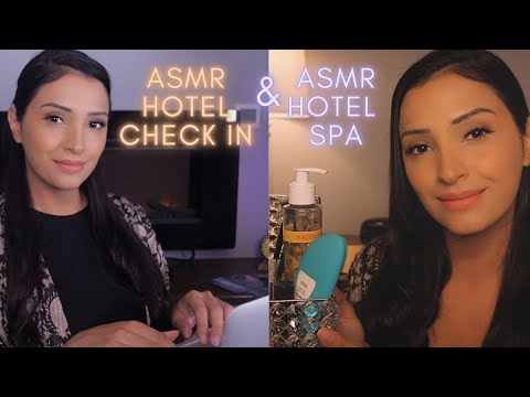 ASMR Spa | Resort Check In + In Bed Spa Treatment for Sleep and Relaxation