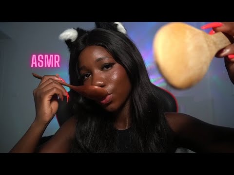 ASMR|   Eating Your Face With 3 Diffrent Spoon (Tasty)