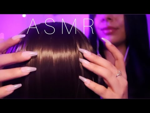 ASMR Scalp Massage & Hair Brushing