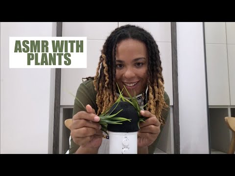 Gentle ASMR MIC SCRATCHING with PLANTS 🌳 for TINGLE IMMUNITY + INSOMNIA (No Talking)