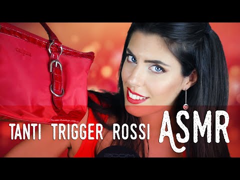 ASMR ita - 🍓 TRIGGER ROSSI per il tuo RELAX (Intense Whispering)