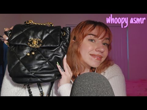 Authenticating My Chanel Bags Asmr 🛍 (leather tapping & scratching sounds)