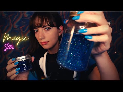 Magic Jar ASMR- NO talking! 3Dio with intense echo effects for 30 minutes