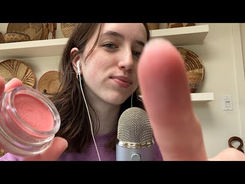 Asmr doing your makeup fast and aggressive 💄