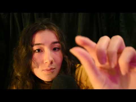 ASMR Dry Mouth Sounds with Hand Movements