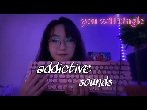 MOST ADDICTIVE ASMR sounds 🤤💕hand/mouth sounds, visual triggers + more! (Livestream Clips PART 2)