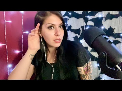 ASMR inaudible whisper, mouth sounds, and finger fluttering (layered)