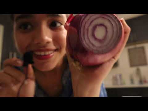 ASMR// Cooking You Arroz Con Frijoles, Platanos Y Aguacate 🥑🍛😍 (Spanish + English)