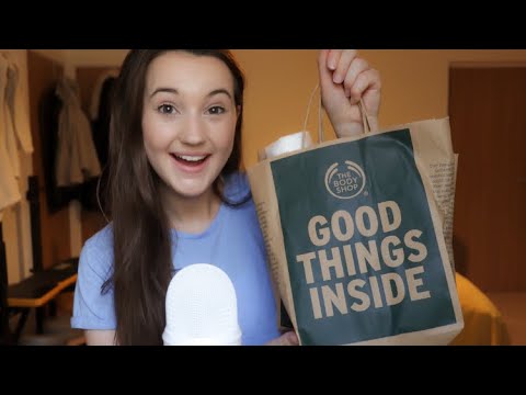ASMR | The Body Shop Haul (Tapping, Scratching, Triggers, Whispered)
