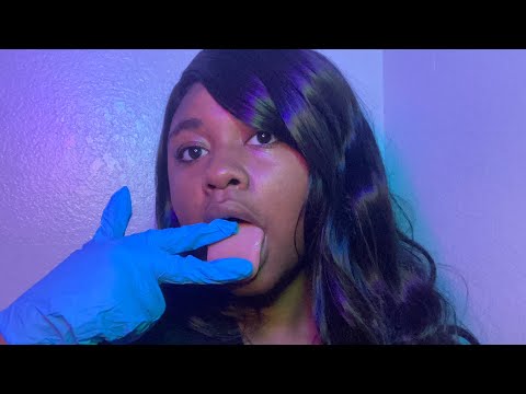 ASMR Lofi Fast & Aggressive Spit Painting With Gloves 💦👄
