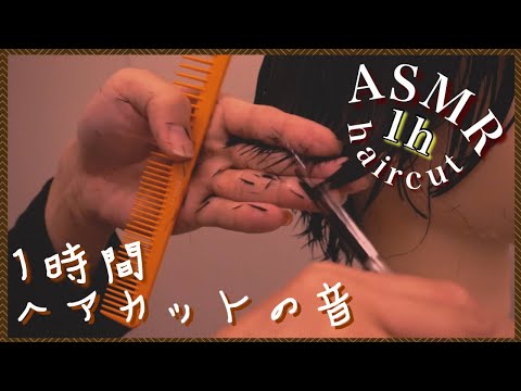 【ASMR/音フェチ】眠くなるヘアカットの音/Relaxing haircut sound