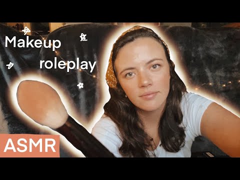 ASMR Makeup Roleplay | Whispers, Personal Attention, Mouth Sounds