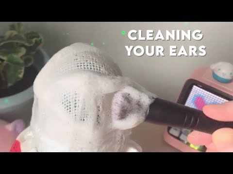 ASMR INSIDE YOUR EARS [Soapy Mic Brushing/Ear Cleaning] | NO TALKING