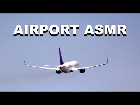 Watching planes take off and land - Relaxing ASMR