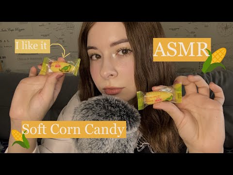 ASMR Eating Corn Flavor Soft Candy