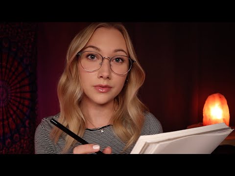 ASMR Art Student Sketches You (personal attention, pencil sounds)
