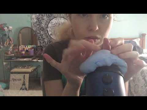 ASMR // Slime with Tapping and Mouth Sounds
