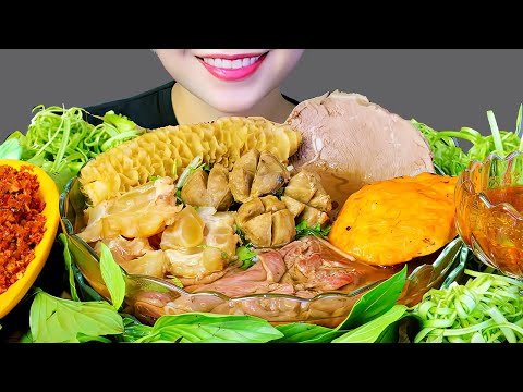 ASMR BÚN BÒ SIÊU NGON | EATING VIETNAMESE BEEF NOODLES EATING SOUNDS | LINH-ASMR