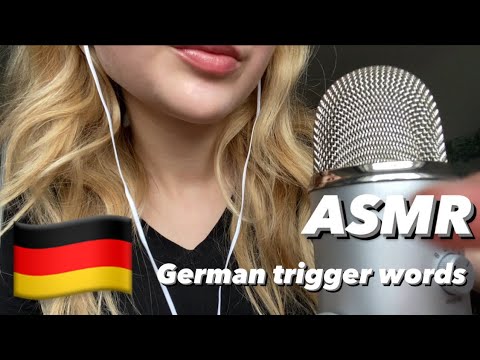 ASMR German trigger words