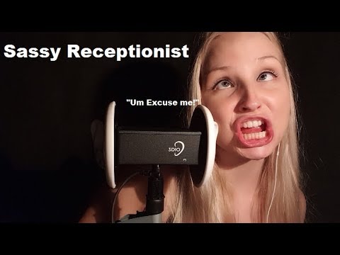 Sassy Receptionist Role Play [ASMR]