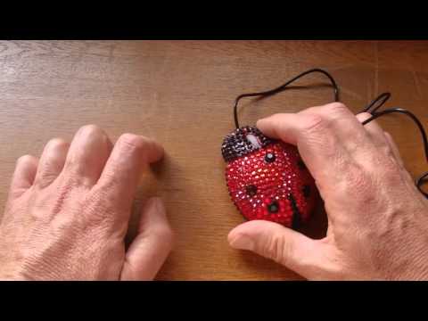 ASMR - Bling Lady Bug Mouse - Australian Accent - Unboxing and Clicking the Mouse Buttons