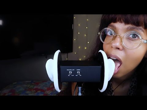 ASMR | Ear Licking and Mouth Cupping