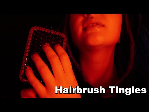 ASMR Hairbrush Sounds 😴 Tapping, Mic Scratches Etc 🤪