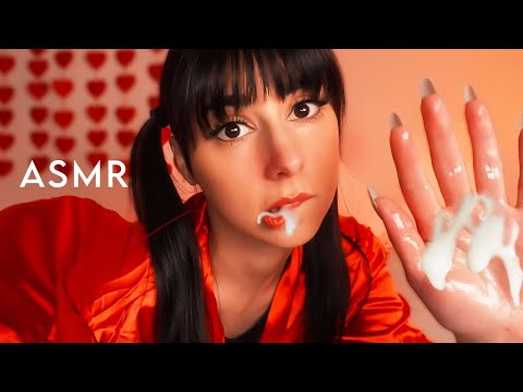 ASMR "special" Oil Massage for " sleep " from your girlfriend :') FOR MEN