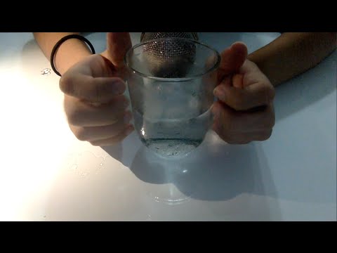 [ASMR] Ice Water (Tapping, Water, Ice, Glass sounds)