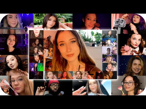 asmr | doing your makeup fast & aggressive with friends