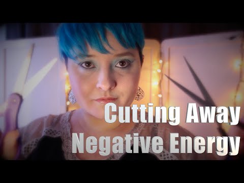 ASMR Cutting Away Negative Energy & Healing