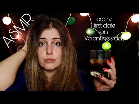 ASMR german/deutsch | crazy first date on Valentine's day | bitchy funny Roleplay | lots of triggers