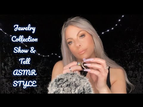 ASMR Close Up Whispered Jewelry Collection | Relaxing Sounds For Tingles And SLEEP AID 💤