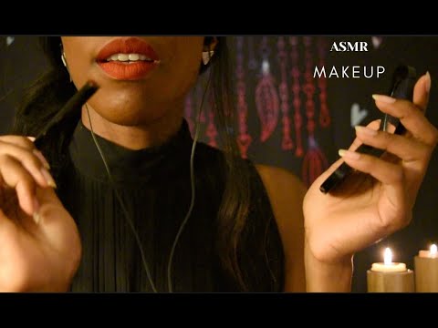 ASMR French 💄MAKEUP_ JE TE MAQUILLE💄DOING YOUR MAKEUP