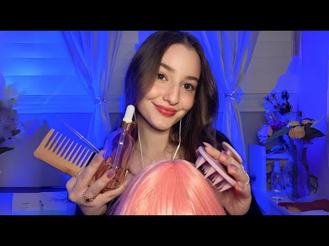 ASMR| Tingly Scalp Care 💆‍♀️ (Brushing, Scratching, Personal Attention)