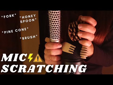 ASMR - BRAIN MELTING MIC SCRATCHING for your tingles and sleep | No cover