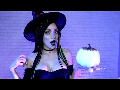 ASMR Halloween witch triggers