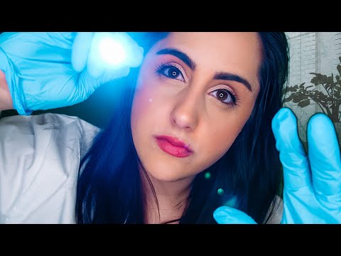 First ASMR Video | Eye Exam with Dr. Rebel (Light Triggers & Personal Attention)