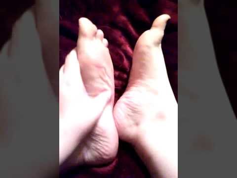 Feet rubbing *massaging* tickling asmr