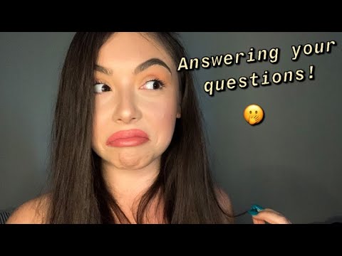 ASMR Q AND A | GET TO KNOW ME!