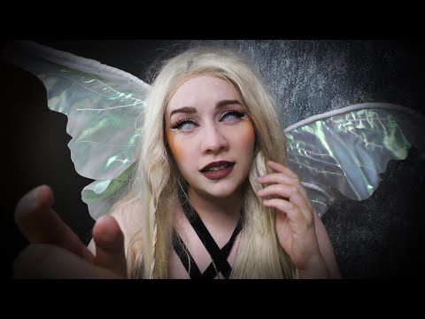Moth Girl worships you (you are a lightbulb) [ASMR] (personal attention, hand movements, etc)