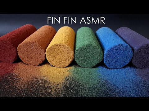 🌈Rainbow Sand Cylinder Crumbles #356🌈 Don't miss sand play at the end!🎬