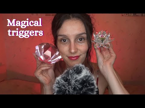 ASMR | Déclencheurs magiques ! No Talking (layer sound, crystal, tapping, magique)