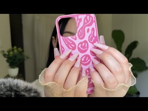 ASMR Tapping on Phone Cases (no talking)