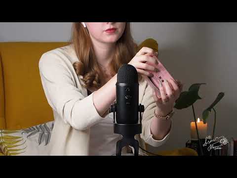 ASMR | Fast and sticky tapping on perfume package (no talking)