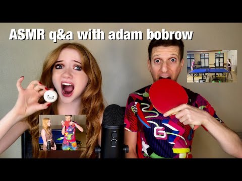 ASMR ~ Q&A With Adam Bobrow Table Tennis Pro (Ft. Me Exposing My Most Embarrassing Moment… EVER…)