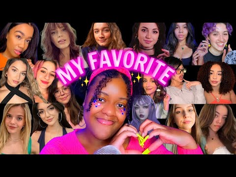 ASMR ♡ MY FAVORITE ASMRTISTS FAVORITE TRIGGERS WILL PUT YOU TO SLEEP💕🫶🏽🌙 (30+ TRIGGERS...😴)