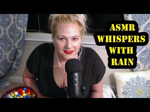 ASMR Rain in the South with Whispers