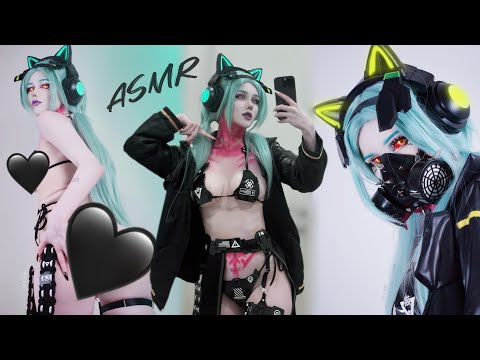 ASMR | Can I Be Your Cyberpunk Girlfriend? ❤️💤 Cosplay Role Play